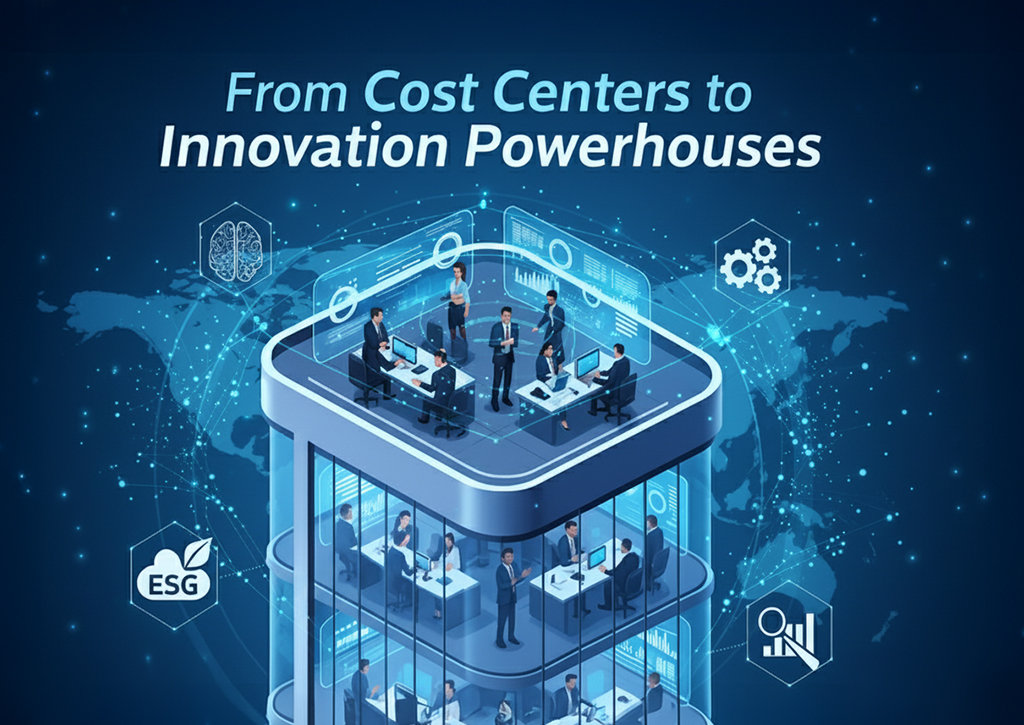 Global Capability Centers in India have evolved from cost centers to strategic innovation hubs